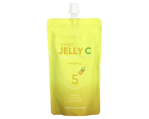 Everydaze, Sweet Jelly C, Plant Based Konjac Jelly Drink, Pineapple, 5.02 fl oz (150 ml) Everydaze, Sweet Jelly C, Plant Based Konjac Jelly Drink, Pineapple, 5.02 fl oz (150 ml)