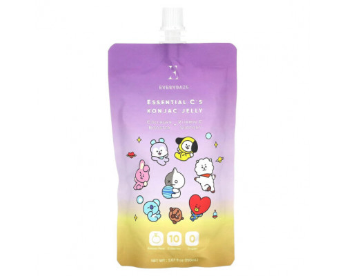 Для мышц и суставов Everydaze, Essential C's Konjac Jelly, корейская груша, 150 мл (5,07 жидк. Унции) Для мышц и суставов Everydaze, Essential C's Konjac Jelly, корейская груша, 150 мл (5,07 жидк. Унции)