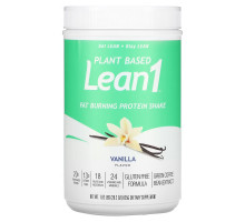 Lean1, Plant Based Fat Burning Protein Shake, Vanilla, 1.82 lbs (825 g)