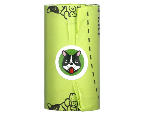 Pogi's Pet Supplies, Earth Friendly какашки, без запаха, 30 рулонов, 450 пакетиков Pogi's Pet Supplies, Earth Friendly какашки, без запаха, 30 рулонов, 450 пакетиков