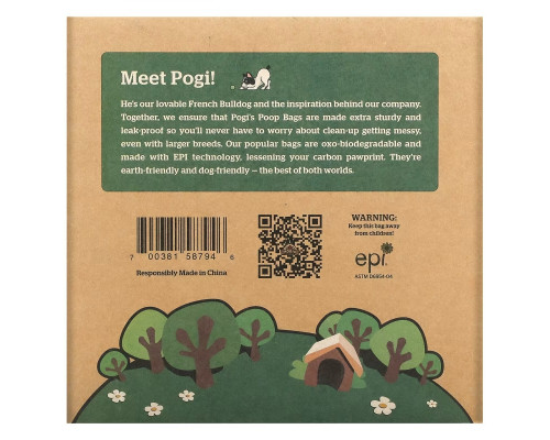 Pogi's Pet Supplies, Earth Friendly Poop Bags, Super Duper Pack, Unscented, 50 Rolls, 750 Bags, 2 Dispensers Pogi's Pet Supplies, Earth Friendly Poop Bags, Super Duper Pack, Unscented, 50 Rolls, 750 Bags, 2 Dispensers