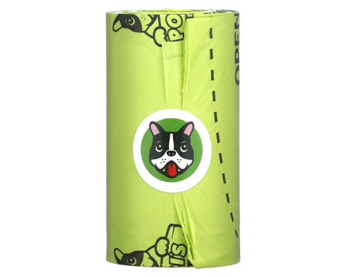 Pogi's Pet Supplies, Earth Friendly Poop Packages, свежий порошок, 30 рулонов, 450 пакетиков Pogi's Pet Supplies, Earth Friendly Poop Packages, свежий порошок, 30 рулонов, 450 пакетиков