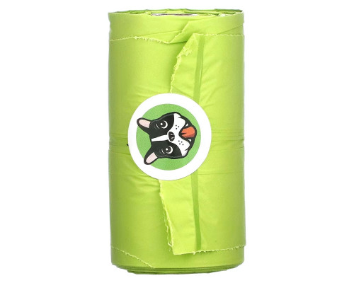 Pogi's Pet Supplies, Компостируемые пакеты из фекалий, 32 рулона, 480 пакетов с ручками Pogi's Pet Supplies, Компостируемые пакеты из фекалий, 32 рулона, 480 пакетов с ручками