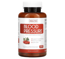 Healths Harmony, Blood Pressure with Hawthorn Extract, 90 Capsules