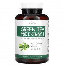 Healths Harmony, Green Tea 98% Extract, 120 Capsules