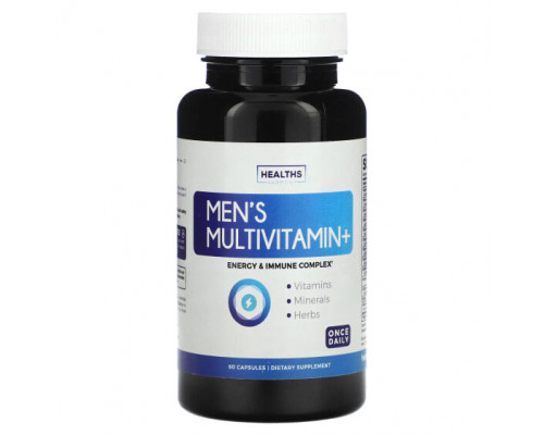 Мужское здоровье Men's Multivitamin+, 60 Capsules Мужское здоровье Men's Multivitamin+, 60 Capsules
