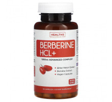 Фрукты и ягоды Healths Harmony, Berberine HCL +, 60 капсул
