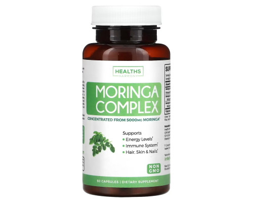Healths Harmony, Moringa Complex, 60 Capsules Healths Harmony, Moringa Complex, 60 Capsules