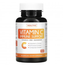 Healths Harmony, Vitamin C Immune Support, 60 Capsules