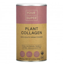 Your Super, Plant Collagen, Skin Health Drink Powder, 4.23 oz (120 g)
