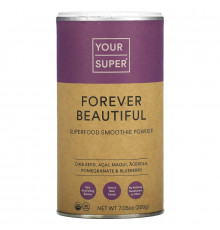 Your Super, Forever Beautiful, Superfood Smoothie Powder, 7.05 oz (200 g)