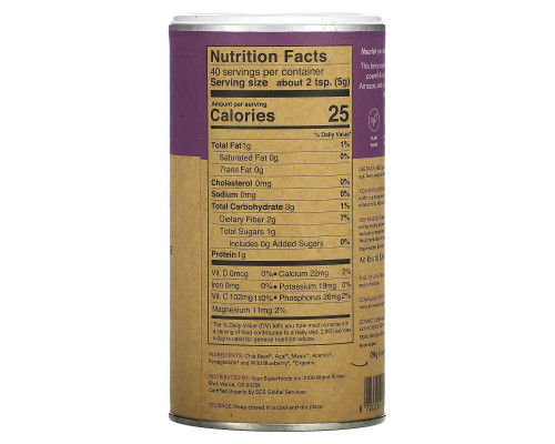 Your Super, Forever Beautiful, Superfood Smoothie Powder, 7.05 oz (200 g) Your Super, Forever Beautiful, Superfood Smoothie Powder, 7.05 oz (200 g)