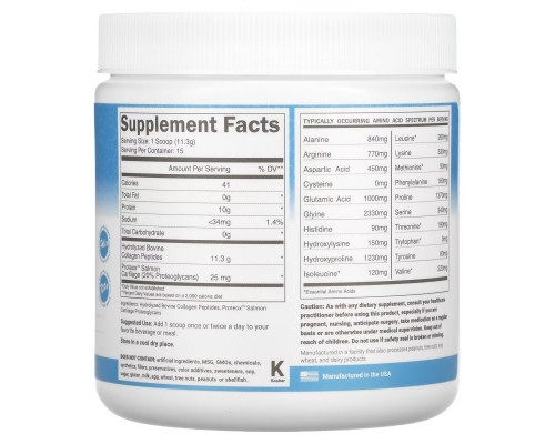 Lewis Labs, Collagen + Proteox, Unflavored, 6 oz (170 g) Lewis Labs, Collagen + Proteox, Unflavored, 6 oz (170 g)