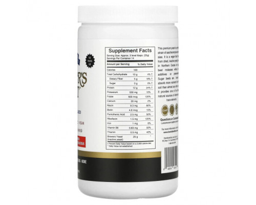 Дрожжи Lewis Labs, Brewer's Yeast , 12.35 oz (350 g) Дрожжи Lewis Labs, Brewer's Yeast , 12.35 oz (350 g)