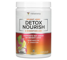 Vitauthority, Detox Nourish Weight Loss & Digestion Aid, Natural Pink Lemonade, 10.9 oz (310 g)