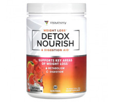 Слабительные, диуретики и средства для очищения организма Vitauthority, Detox Nourish, средство для снижения веса и поддержки пищеварения, натуральный арбуз, 310 г (10,9 унции)