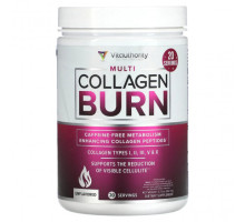 Для похудения и контроля веса Vitauthority, Multi Collagen Burn, без добавок, 162,4 г (5,73 унции)
