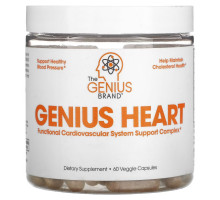 The Genius Brand, Genius Heart , 60 Veggie Capsules