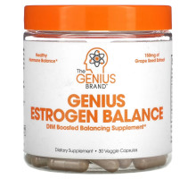 The Genius Brand, Genius Estrogen Balance , 30 Veggie Capsules