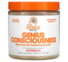 Улучшение памяти и работы мозга Genius Consciousness, Watermelon, 2.79 oz (79 g)