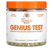 Мужское здоровье Genius Test, Advanced Testosterone Optimizing Complex, 120 Veggie Capsules