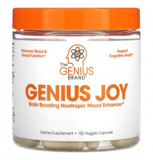 The Genius Brand, Genius Joy, 100 Veggie Capsules