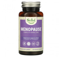 Женское здоровье Nested Naturals, Menopause Complete Herbal Care, 60 веганских капсул