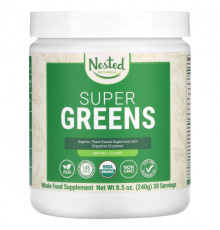 Зелень и зеленые овощи Super Greens, Original, 8.5 oz (240 g)