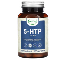 Nested Naturals, 5-HTP, 100 mg, 120 Vegan Capsules