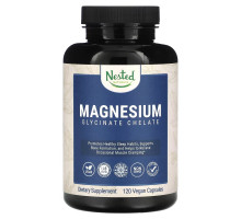 Nested Naturals, Magnesium, Glycinate Chelate, 120 Vegan Capsules