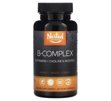 Nested Naturals, B-Complex, 60 Vegan Capsules