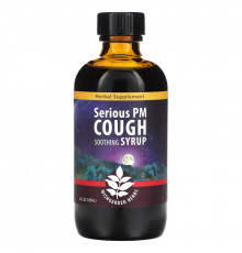 WishGarden Herbs, Serious PM Cough Soothing Syrup, 4 fl oz (120 ml)