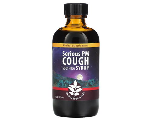 WishGarden Herbs, Serious PM Cough Soothing Syrup, 4 fl oz (120 ml) WishGarden Herbs, Serious PM Cough Soothing Syrup, 4 fl oz (120 ml)