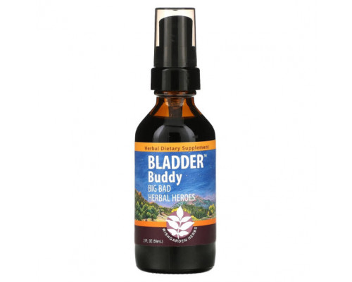 Растительные экстракты и настойки WishGarden Herbs, Bladder Buddy, Big Bad Herbal Heroes, 59 мл (2 жидк. Унции) Растительные экстракты и настойки WishGarden Herbs, Bladder Buddy, Big Bad Herbal Heroes, 59 мл (2 жидк. Унции)