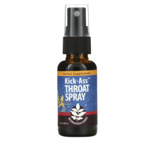 Растительные экстракты и настойки WishGarden Herbs, Kick-Ass Throat Spray, 30 мл (1 жидк. Унция)