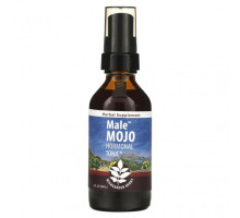 Растительные экстракты и настойки WishGarden Herbs, Male Mojo, гормональный тоник, 59 мл (2 жидк. Унции)