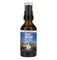Растительные экстракты и настойки WishGarden Herbs, Male Mojo, гормональный тоник, 59 мл (2 жидк. Унции)