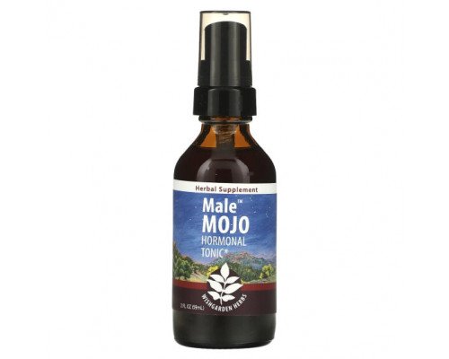 Растительные экстракты и настойки WishGarden Herbs, Male Mojo, гормональный тоник, 59 мл (2 жидк. Унции) Растительные экстракты и настойки WishGarden Herbs, Male Mojo, гормональный тоник, 59 мл (2 жидк. Унции)