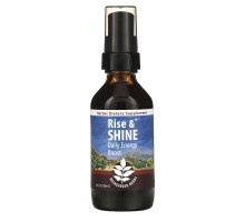 WishGarden Herbs, Rise & Shine, Daily Energy Boost, 2 fl oz (59 ml)