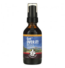 Растительные экстракты и настойки WishGarden Herbs, Get Over It, Wellness Superhero, 59 мл (2 жидк. Унции)