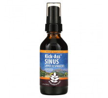 Растительные экстракты и настойки WishGarden Herbs, Kick-Ass Sinus, 59 мл (2 жидк. Унции)