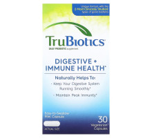 TruBiotics, Digestive + Immune Health, 30 Vegetarian Capsules
