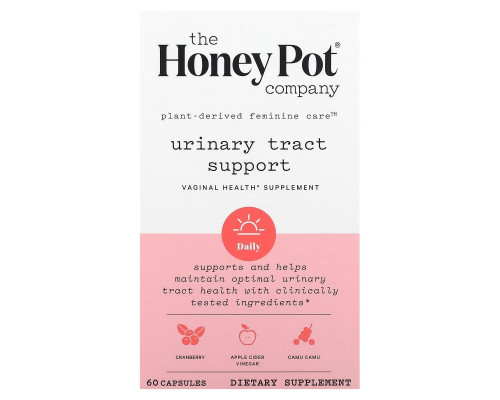 The Honey Pot Company, Urinary Tract Support, 60 Capsules The Honey Pot Company, Urinary Tract Support, 60 Capsules