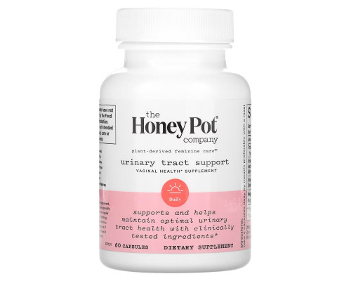 The Honey Pot Company, Urinary Tract Support, 60 Capsules The Honey Pot Company, Urinary Tract Support, 60 Capsules