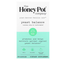The Honey Pot Company, Yeast Balance, 60 Capsules