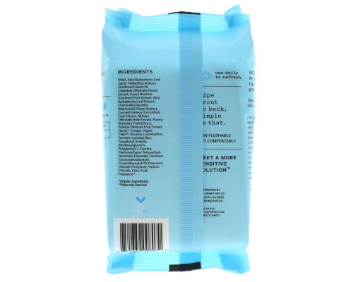 The Honey Pot Company, Sensitive Wipes, Fragrance Free, 30 Count The Honey Pot Company, Sensitive Wipes, Fragrance Free, 30 Count