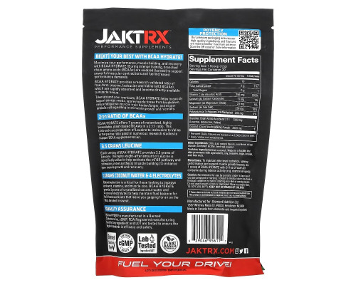 Jakt-RX, BCAA Hydrate With Coconut Water & Electrolytes, Cherry Limeade, 12.7 oz (360) Jakt-RX, BCAA Hydrate With Coconut Water & Electrolytes, Cherry Limeade, 12.7 oz (360)