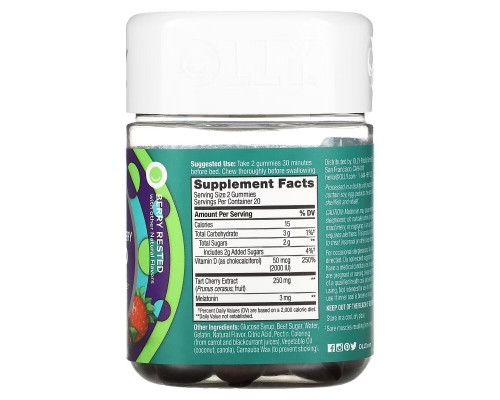OLLY, Muscle Recovery Sleep, Berry Rested, 40 Gummies OLLY, Muscle Recovery Sleep, Berry Rested, 40 Gummies