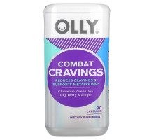 OLLY, Combat Cravings, 30 Capsules