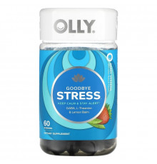 OLLY, Goodbye Stress, Berry Verbena , 60 Gummies